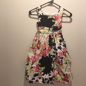 Girls Size 5 Jayne Copeland Floral Layered Dress